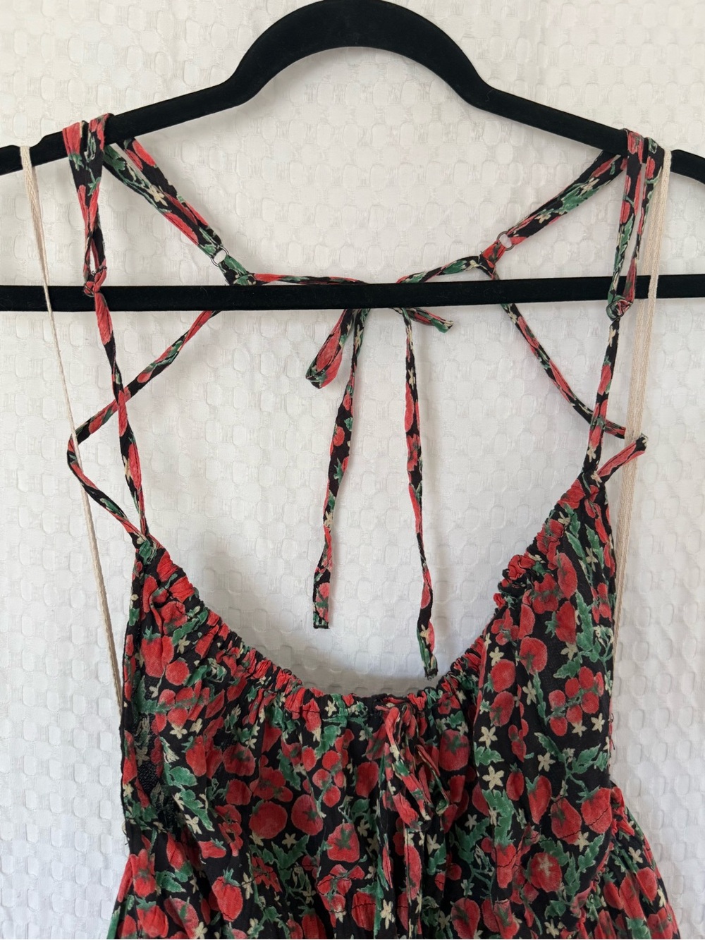 Free People Taking Sides Sheer Printed Mini Dress Roma Combo S - Picture 8 of 9